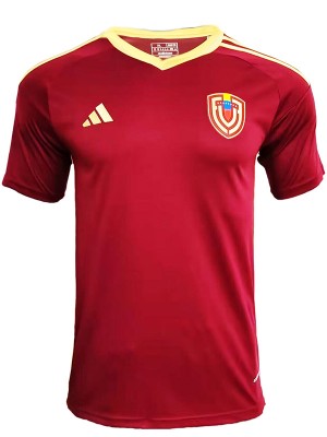 Venezuela home jersey soccer uniform men's first sportswear football kit top shirt 2024-2025